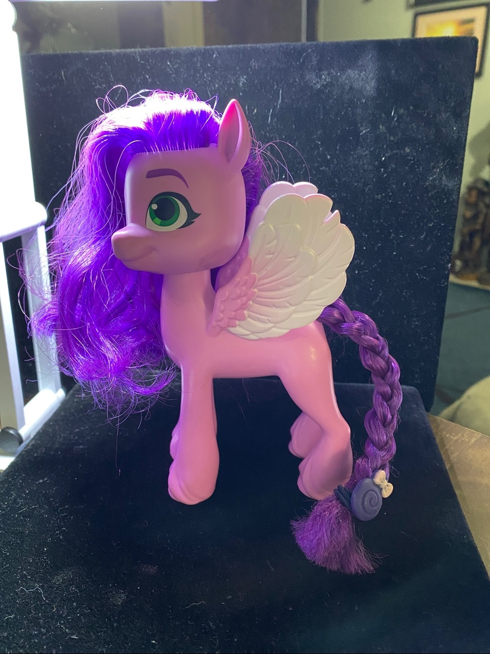 My Little Pony Princess Pipp Pedals Purple Pegasus Toy 6 “ Girl Gift Collect